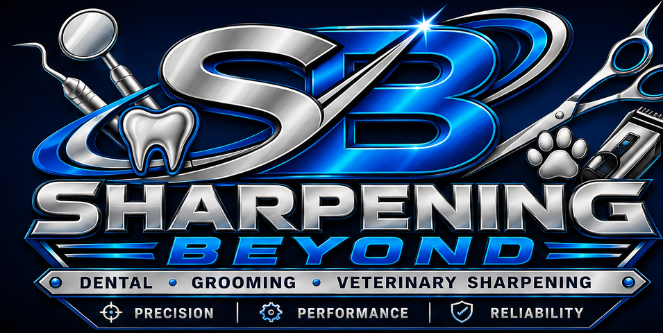 Sharpening Beyond Dental Grooming Veterinary Sharpening logo